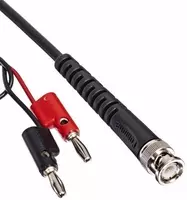 BNC(M) to stacking Banana plugs Lead